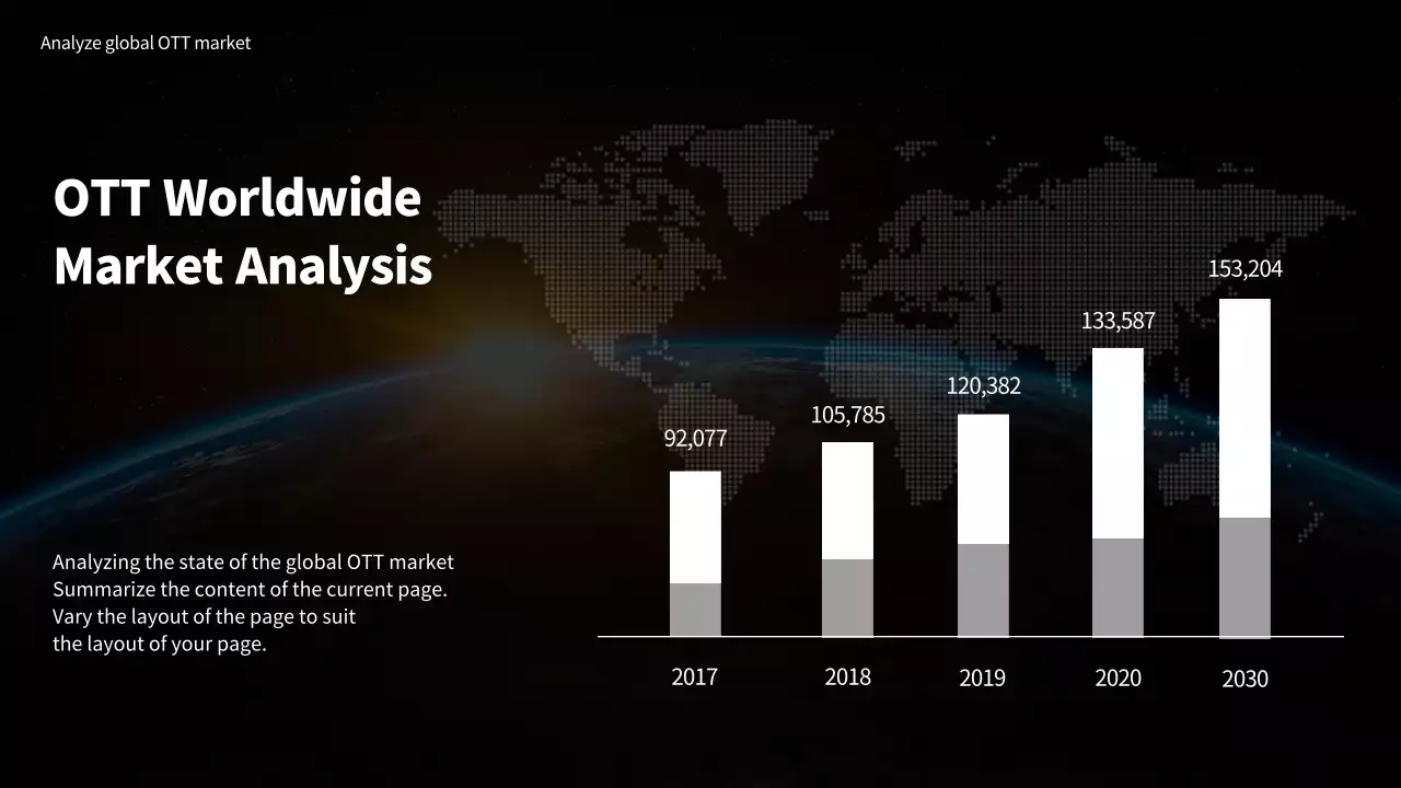 Black Modern Ott Analysis Presentation