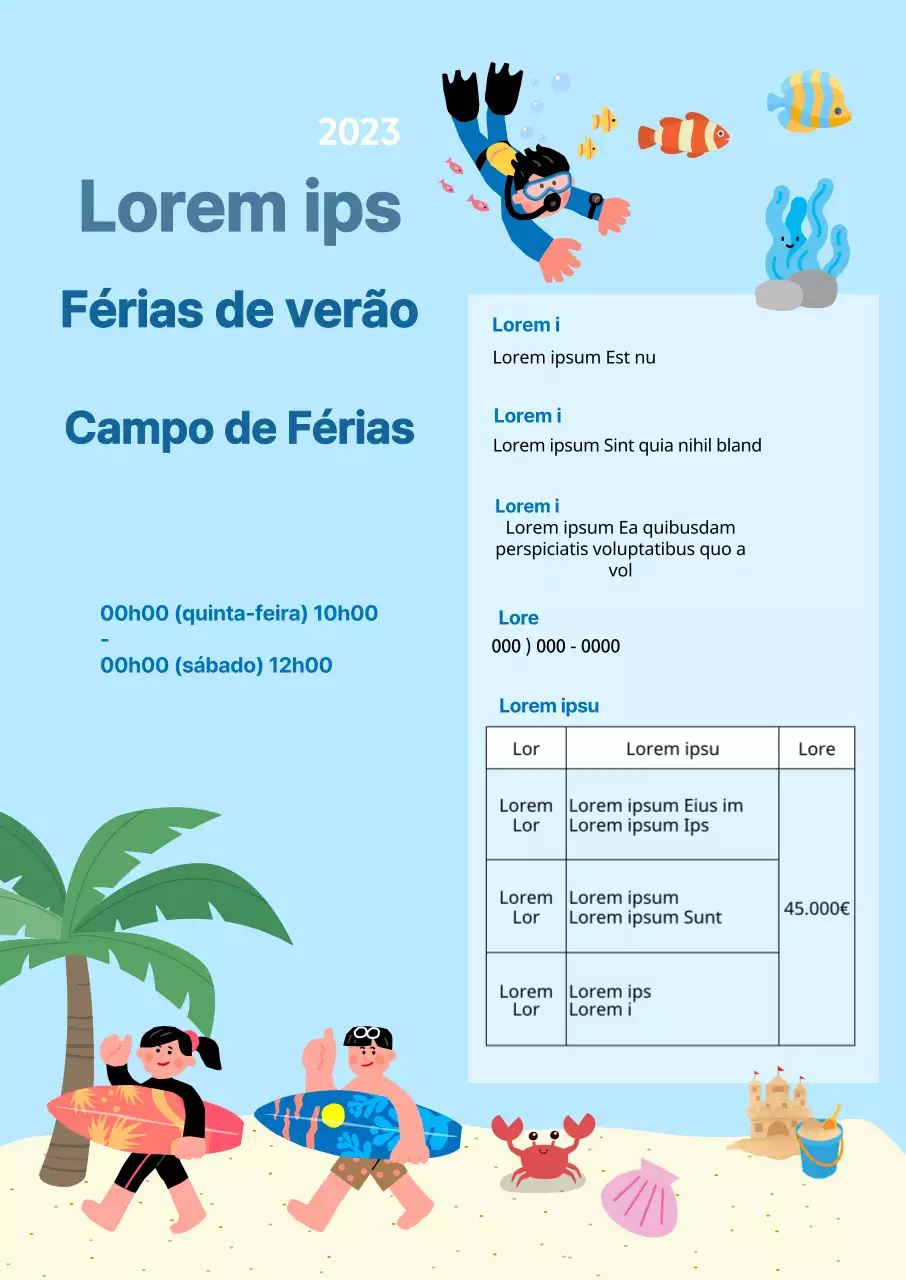 Um guia para os acampamentos com pessoas em férias à beira-mar