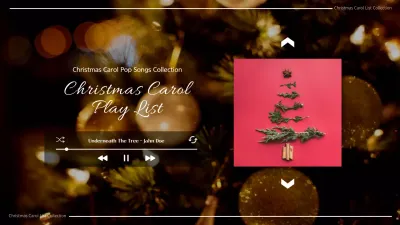 Gold Festive Playlist Guide YouTube Thumbnail