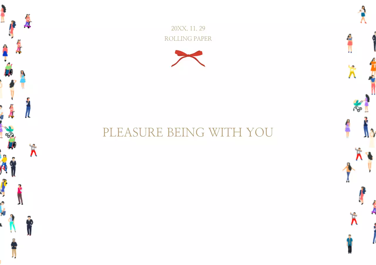 Fun illustrated rolling paper with a white background