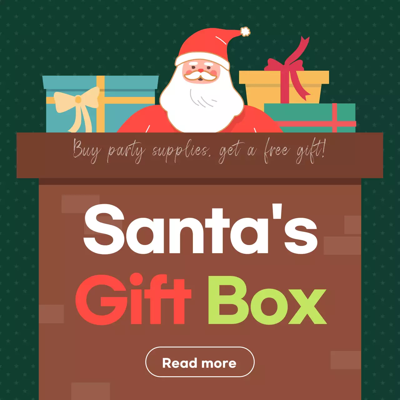 Green Traditional Holiday Promotion Instagram Post