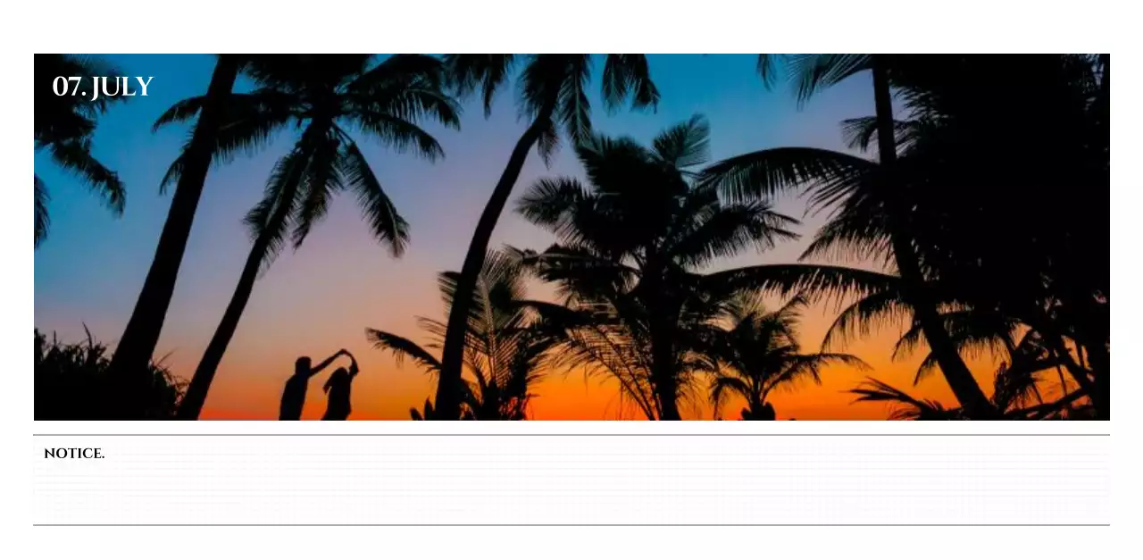 Simple style wall calendar with black and white emotional travel photography concept