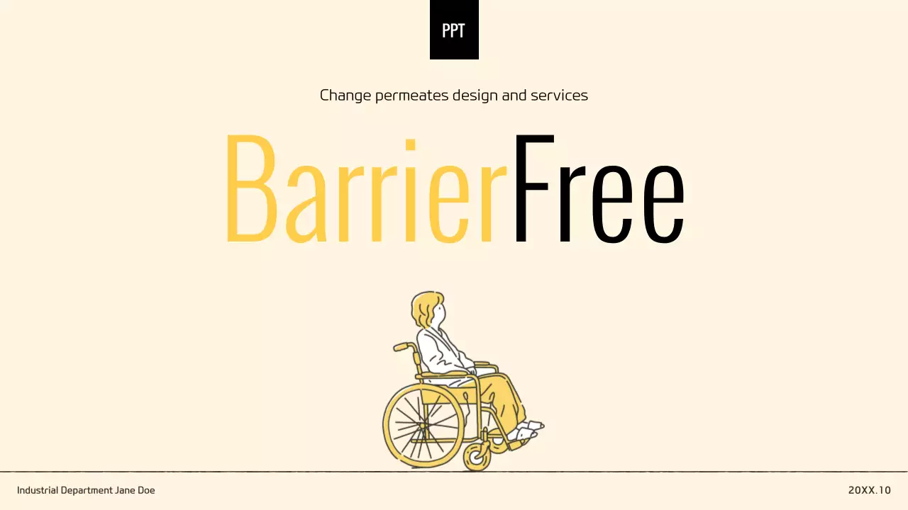 Beige Modern Accessibility Guide Presentation