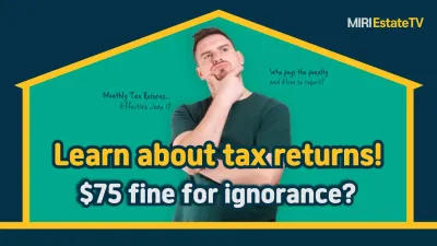 Green Modern Tax Guide YouTube Thumbnail