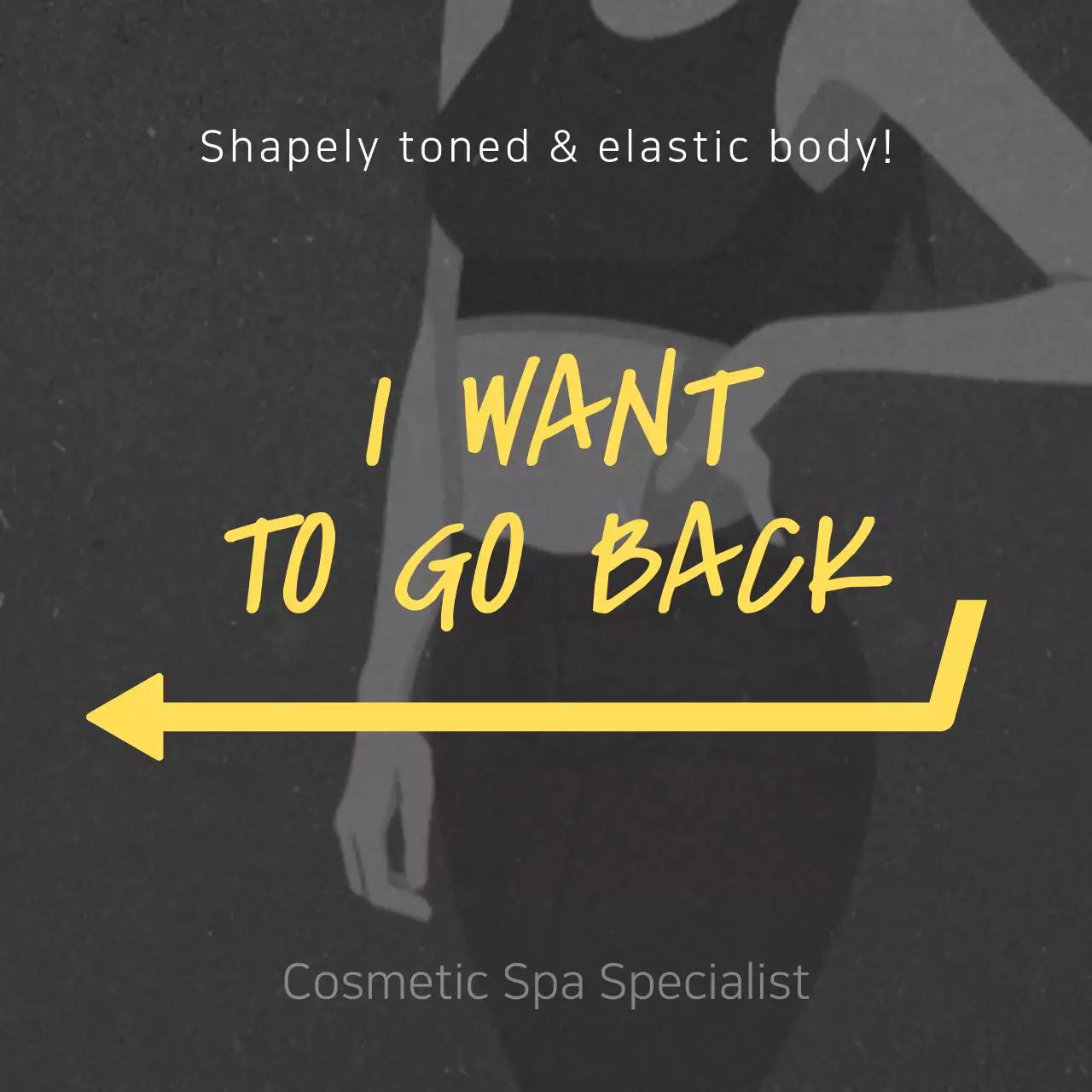 Black Modern Body Promotion Instagram Post