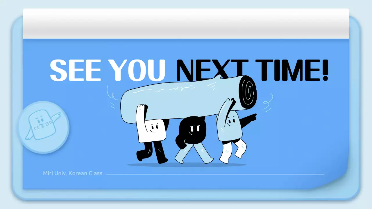 Blue Modern Language Course Presentation