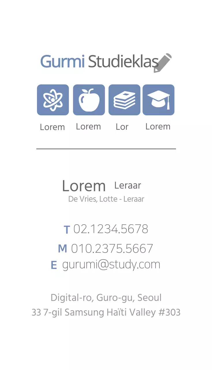 Gurmi Studieklas
