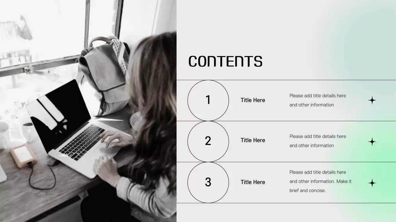 Grey Minimal Media Course Guide Presentation