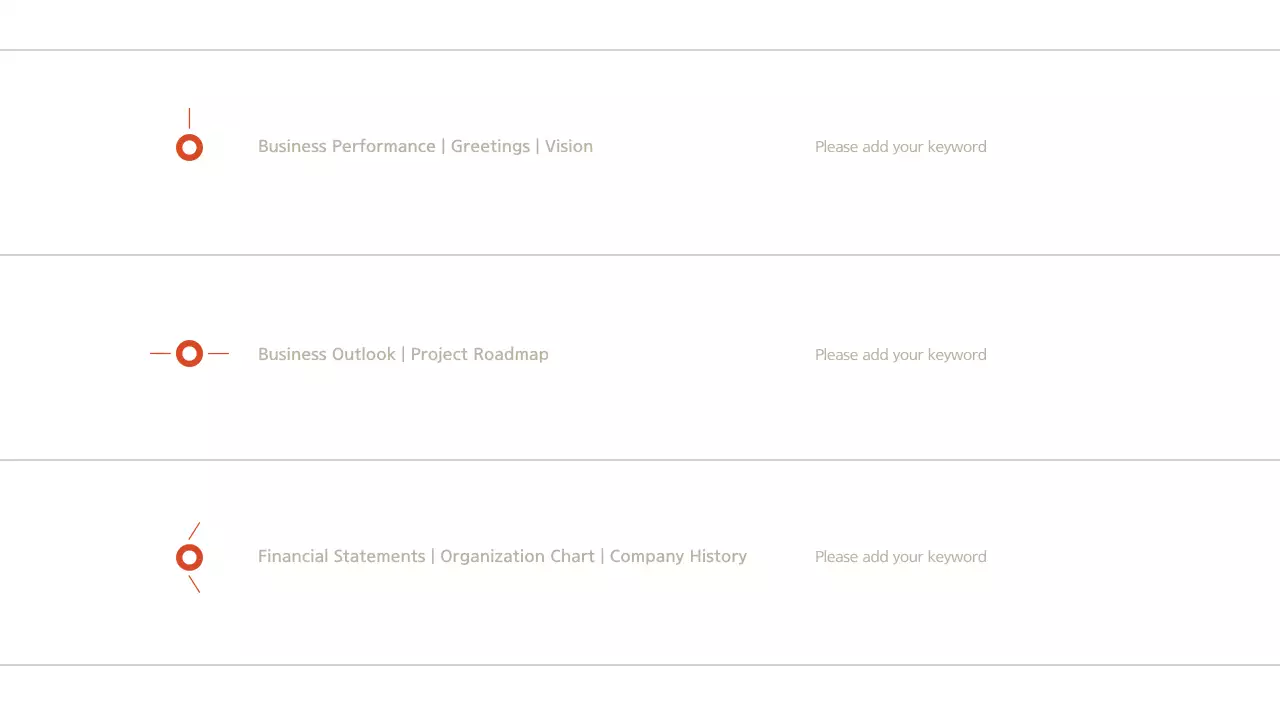 Business proposal with a brown-red feel