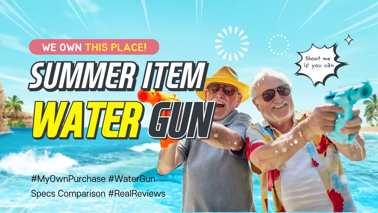 Blue Trendy Summer Promotion YouTube Thumbnail