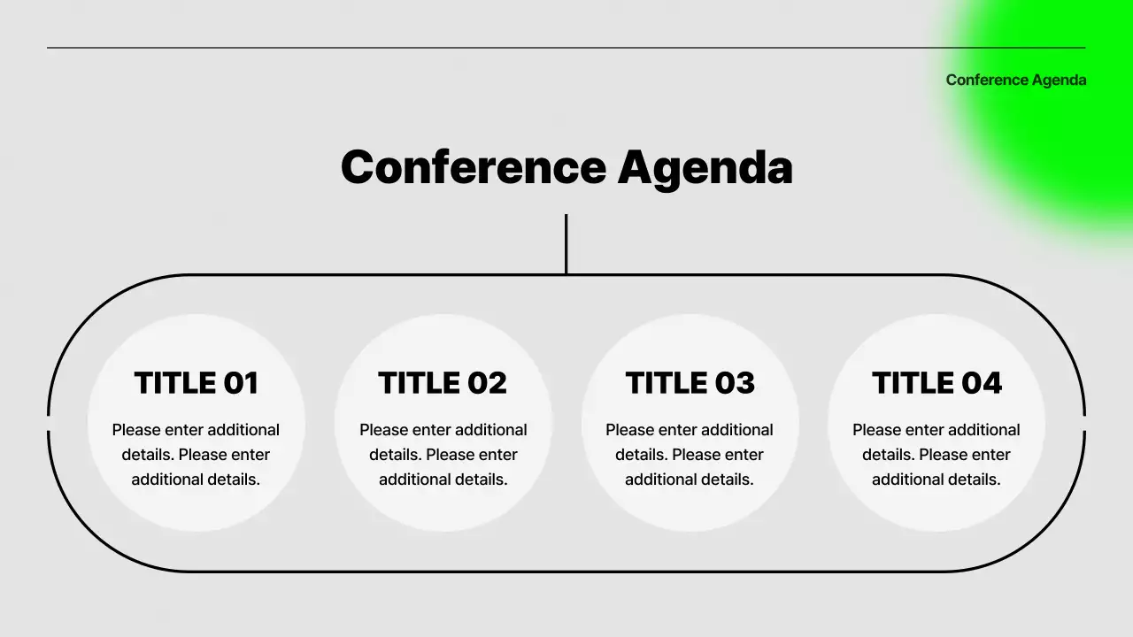 Green Modern University Schedule Presentation