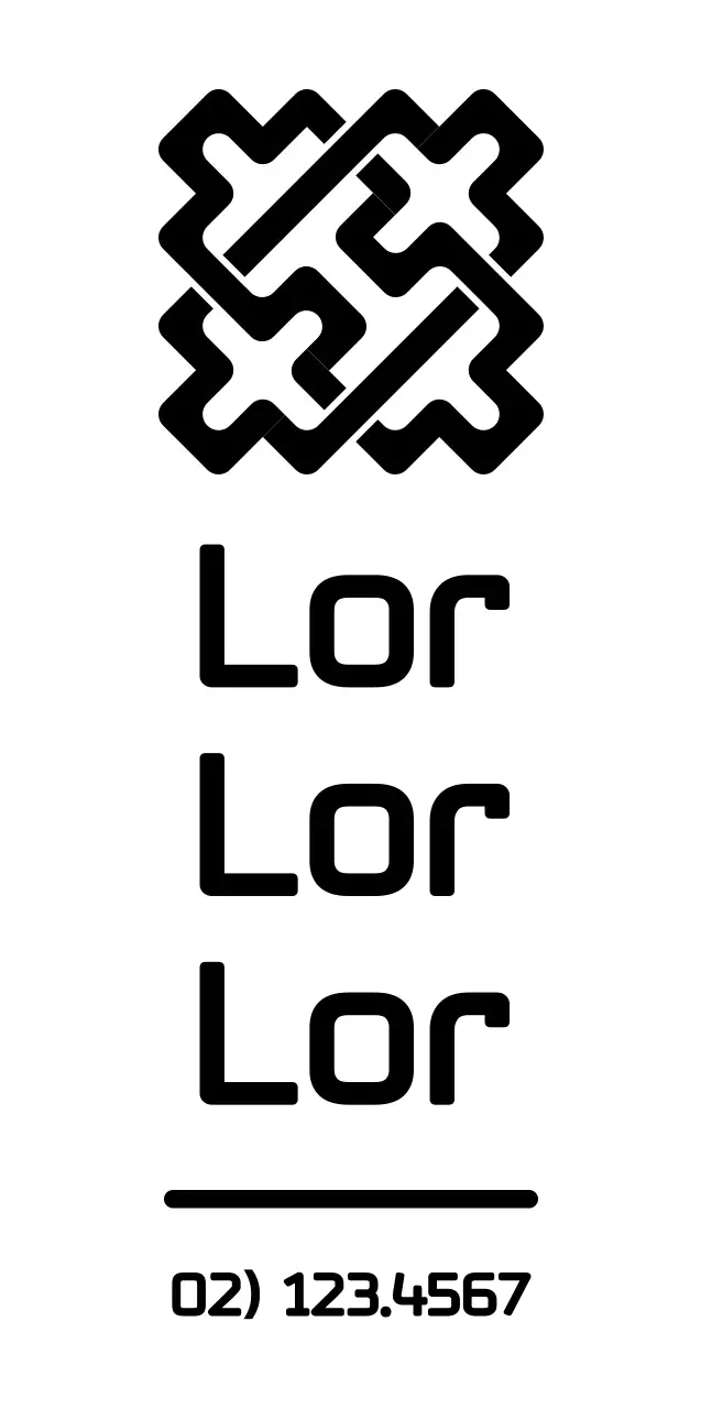 Traditional Korean glyphs and symbols Logo style Promotion and promotion of the Cultural Foundation