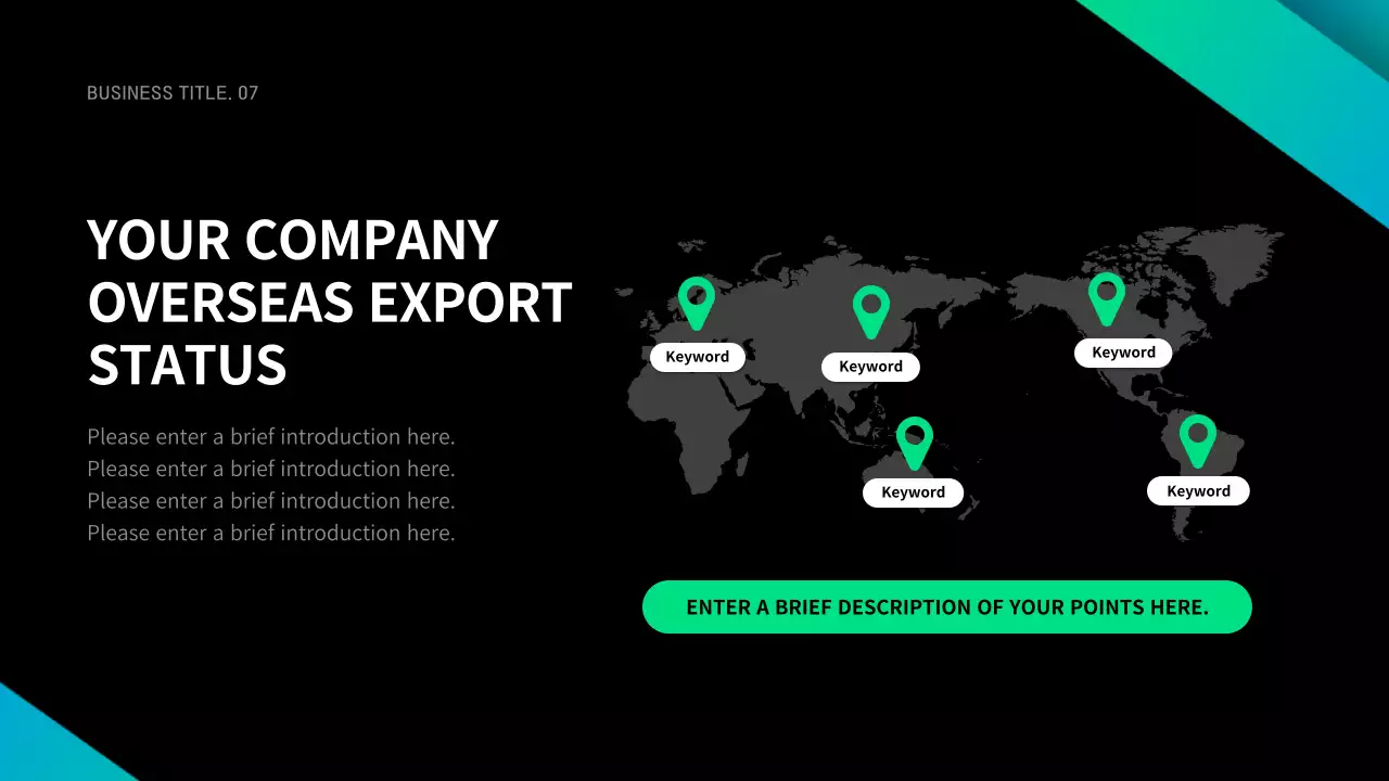 Black Modern Business Presentation