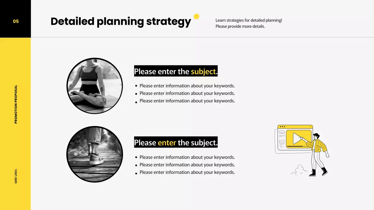 Yellow Modern Sneakers Promotion Presentation
