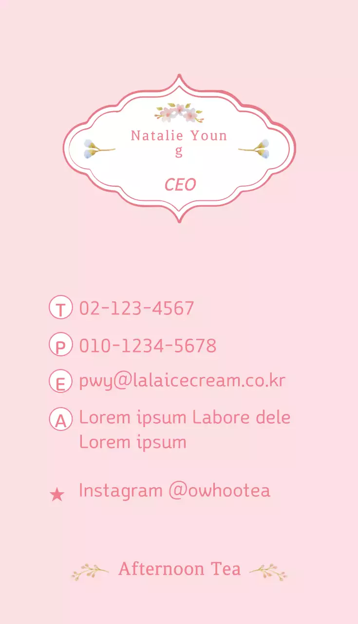 giờ uống trà chiều