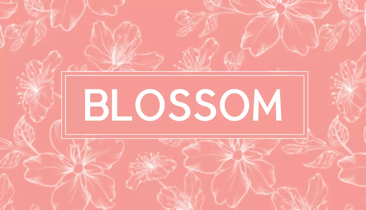 Coral Floral Florist Business Card