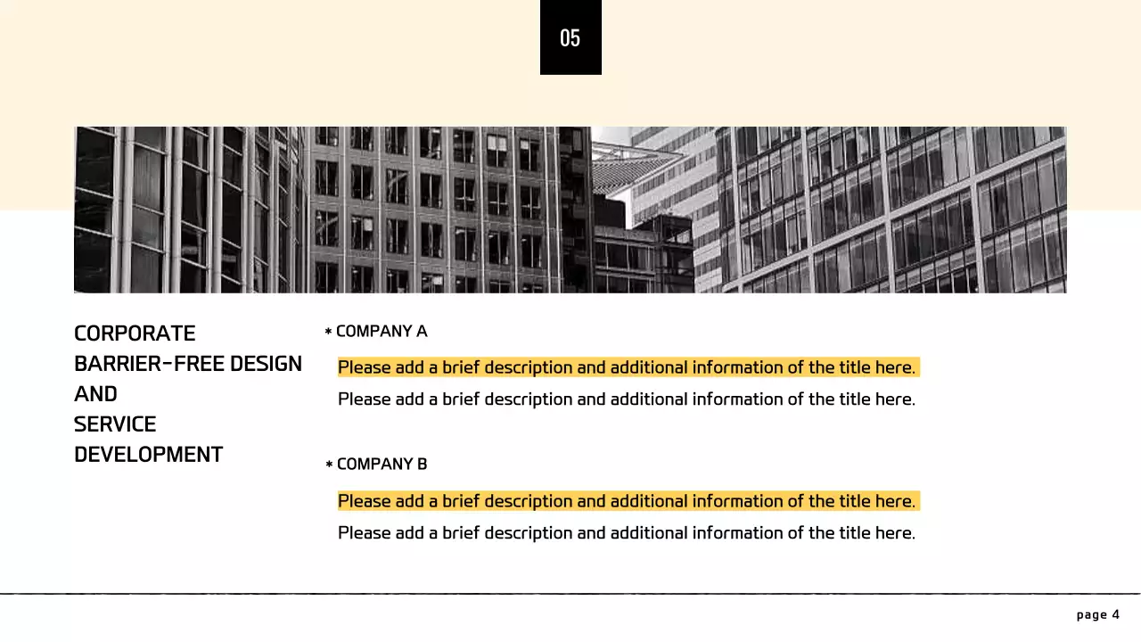 Beige Modern Accessibility Guide Presentation