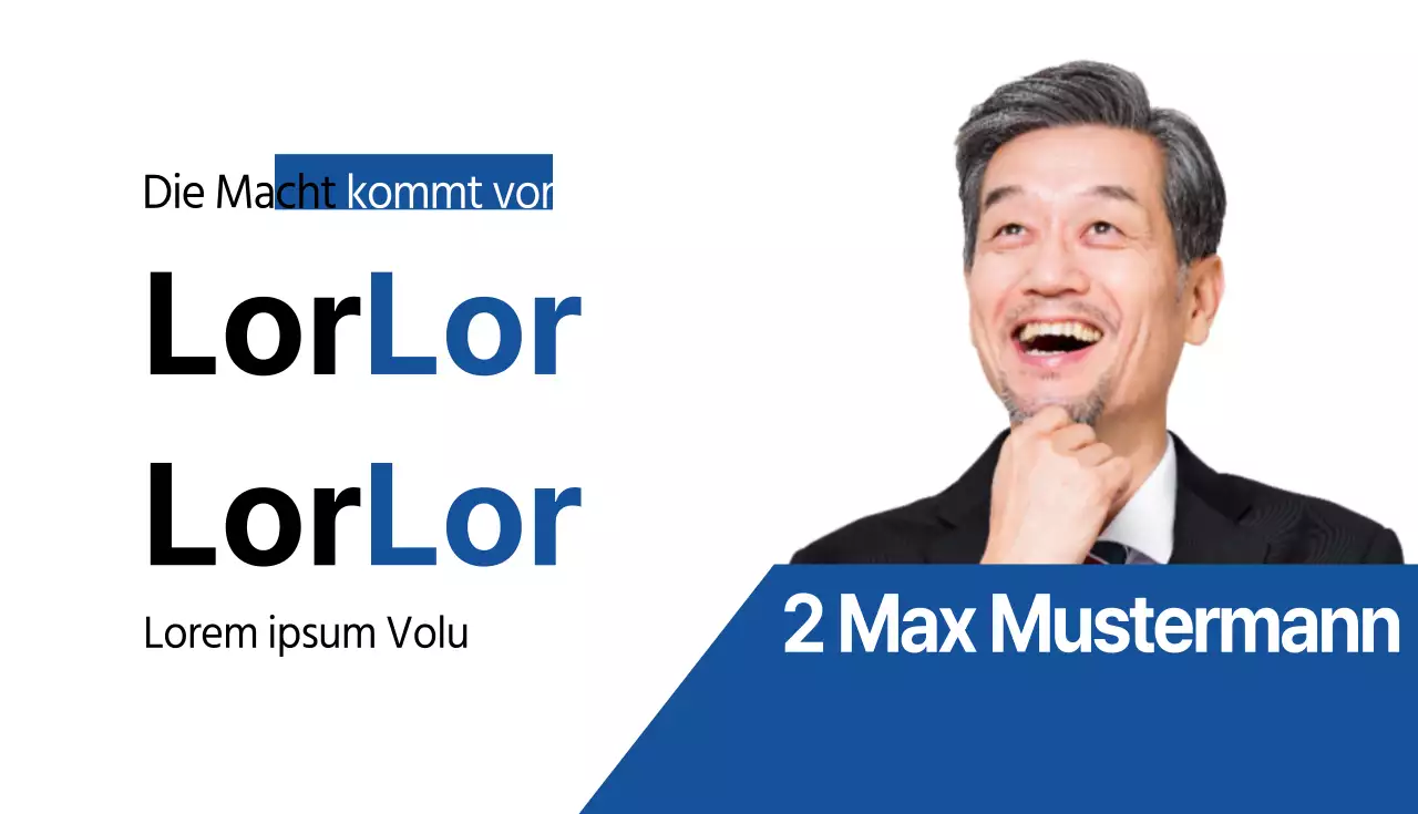 Visitenkarten zur Wahl