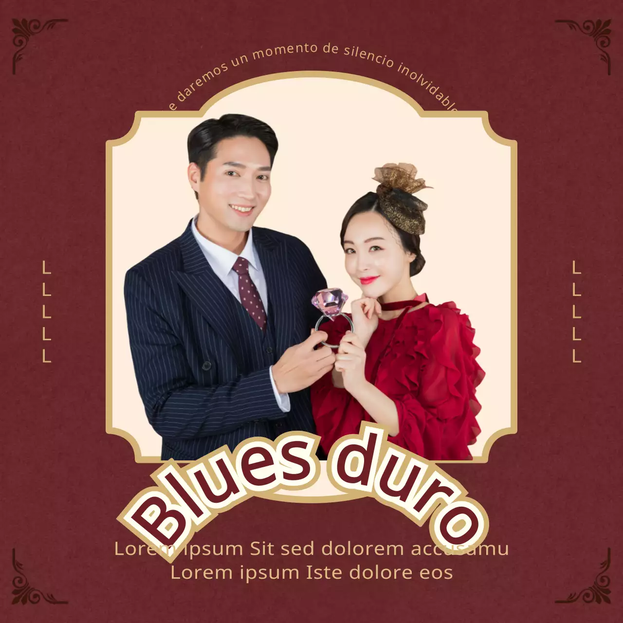 Detalles del evento de alquiler de disfraces Red in bloom