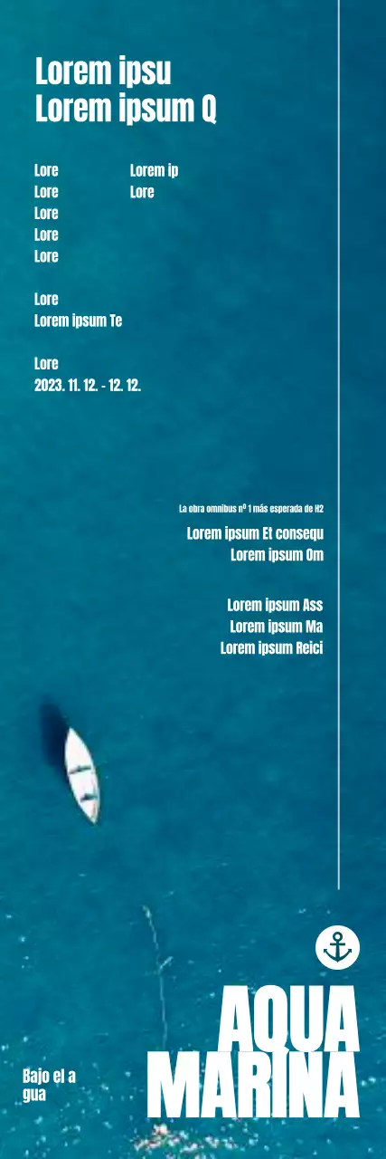 Promociona un concierto conceptual con el océano como telón de fondo