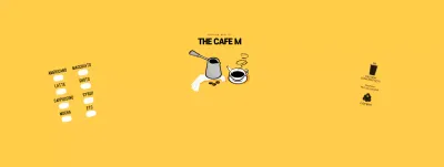 Yellow Illustrated Cafe Checklist