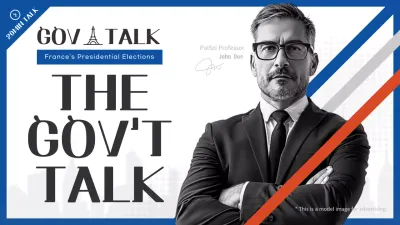 Blue Professional Election Promotion YouTube Thumbnail