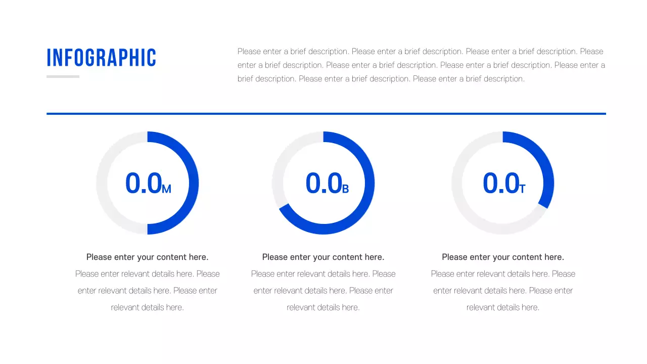 Blue Minimal Report Infographic