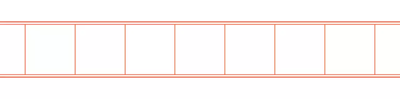 Clean plain style manuscript pattern in white and red