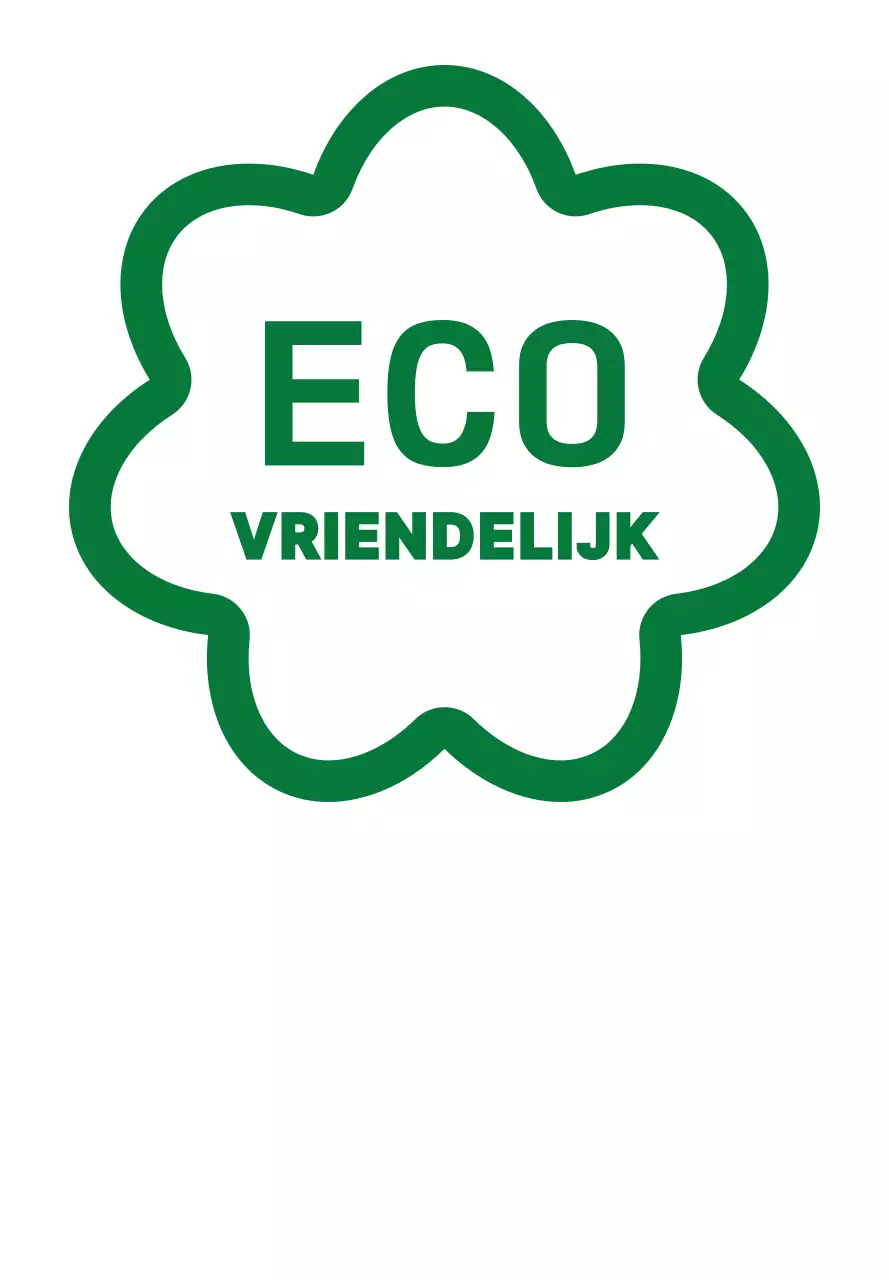 Eenvoudige combinatie van pictogrammen en tekst in groen en blauw Groene campagnes