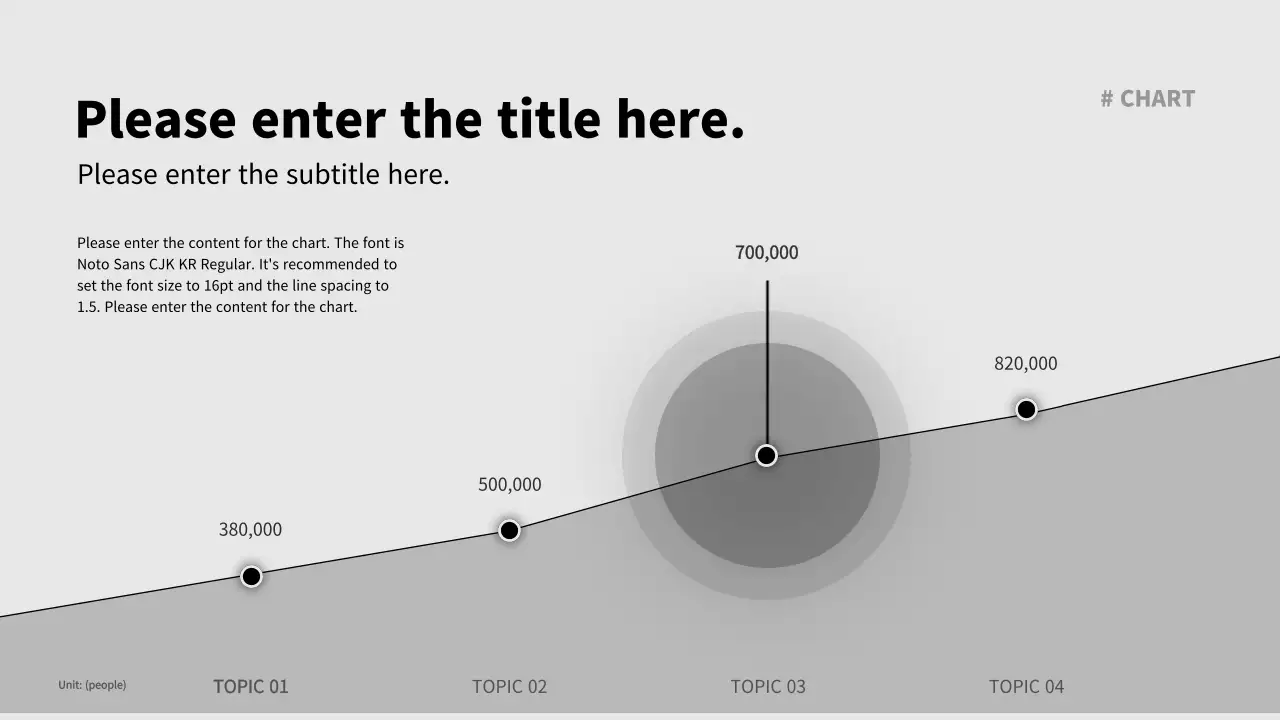Grey Modern Chart Report Infographic