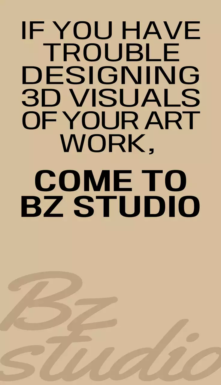 Sleek design with text in calm, classy colors