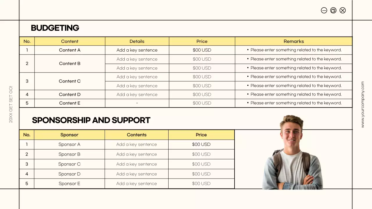 Beige Modern Festival Proposal Document Presentation