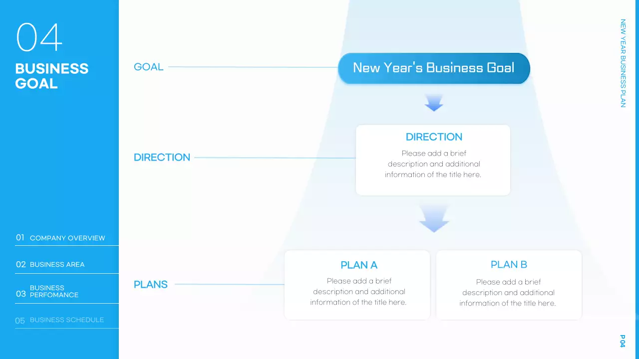Blue Modern Business Plan Document Presentation