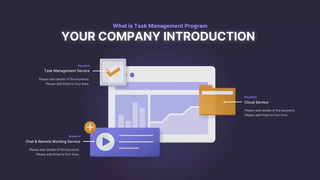 네이비 모던 비즈니스 제안 프레젠테이션