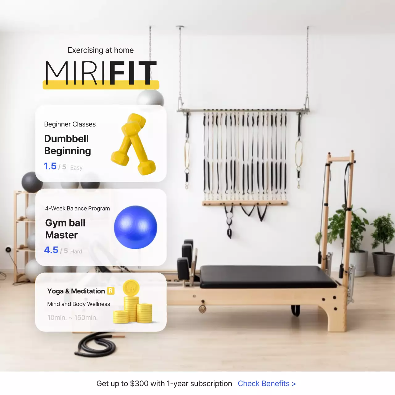 White Modern Fitness Promotion Social Media Post