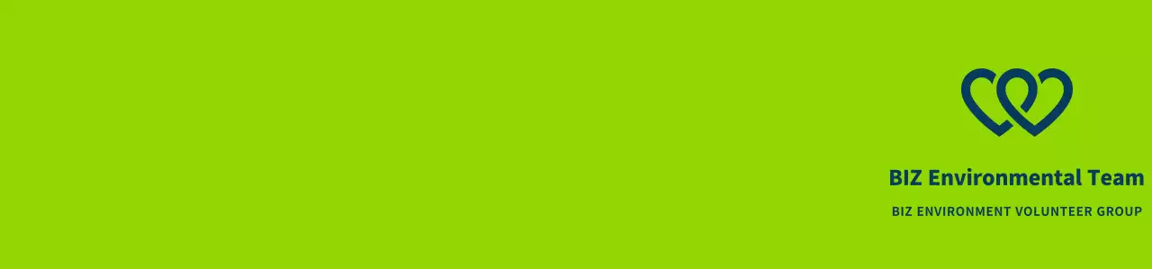 A clean service organization symbol logo style in light green and navy blue for a global environmental campaign organization.