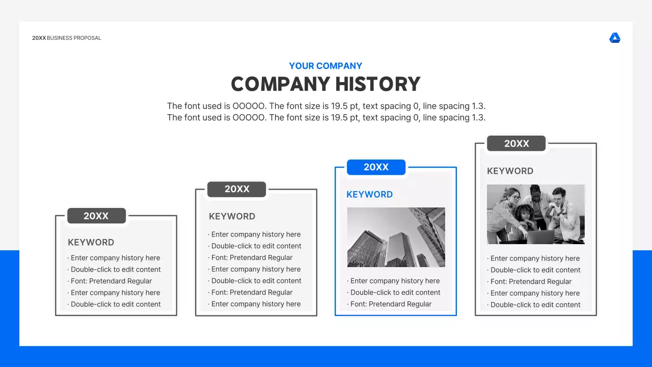 Blue Professional Business Presentation