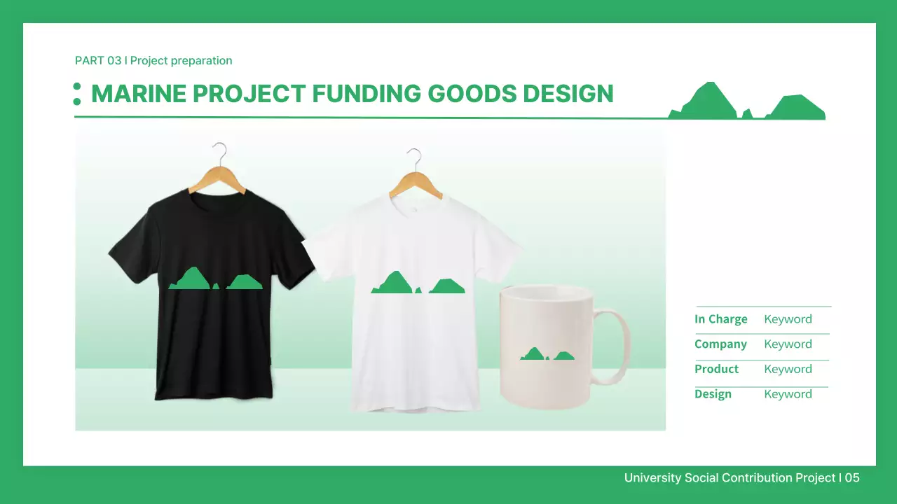 Green Minimal Marine Presentation