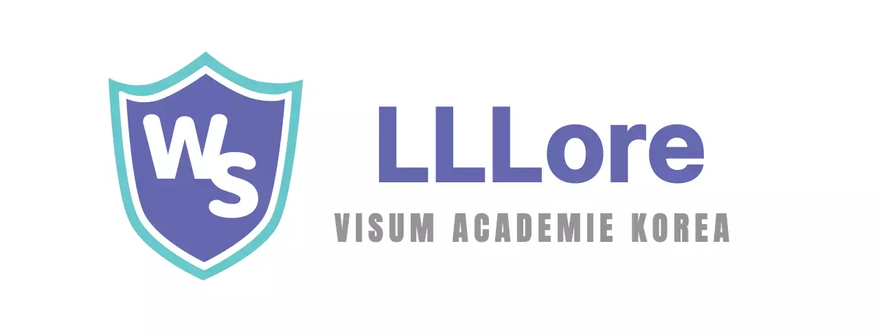 Eenvoudige, moderne logostijl in mint en paars voor het promoten van een academie