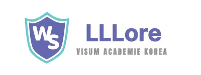 Eenvoudige, moderne logostijl in mint en paars voor het promoten van een academie