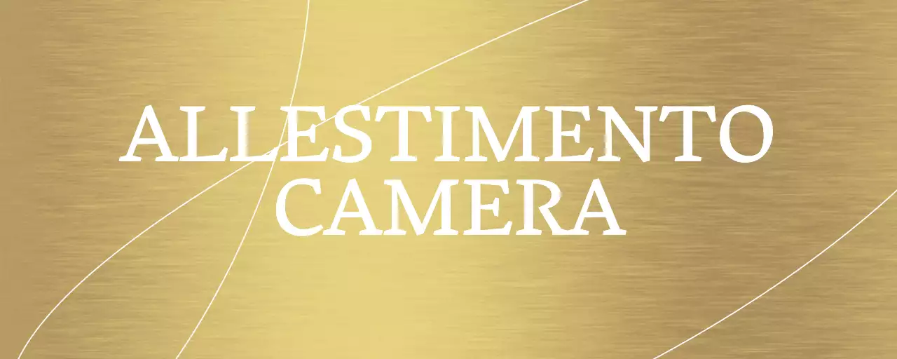 Nome del negozio di abbigliamento con linee curve bianche e accentuate