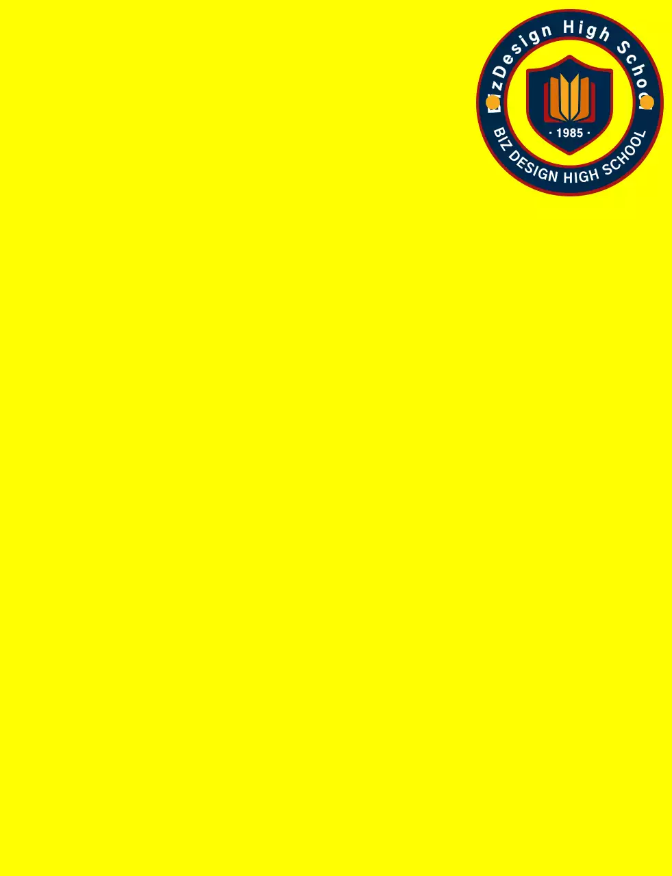 Simbol perisai yang sederhana dan bersih serta gaya kombinasi logo perisai dan lambang dengan warna kuning dan merah tua Organisasi layanan pemerintah siswa sekolah menengah atas