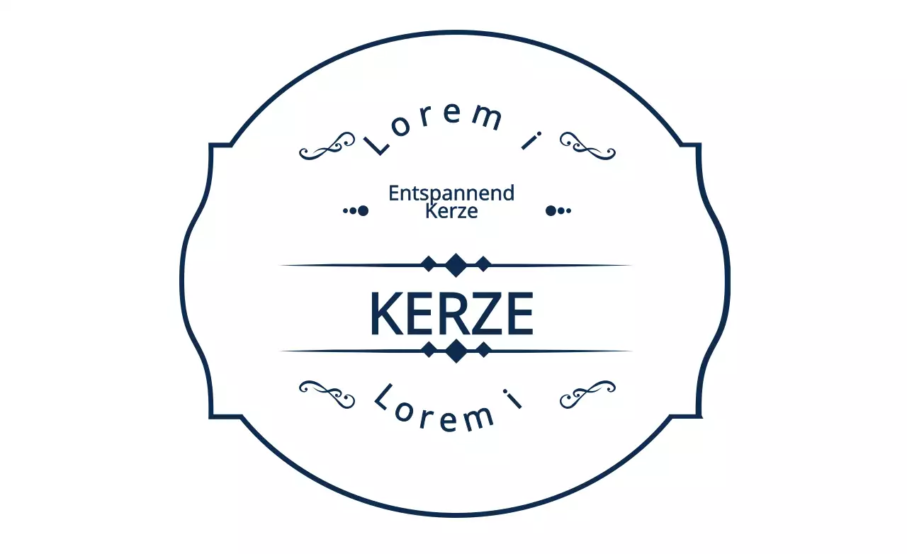 Entspannende Kerze