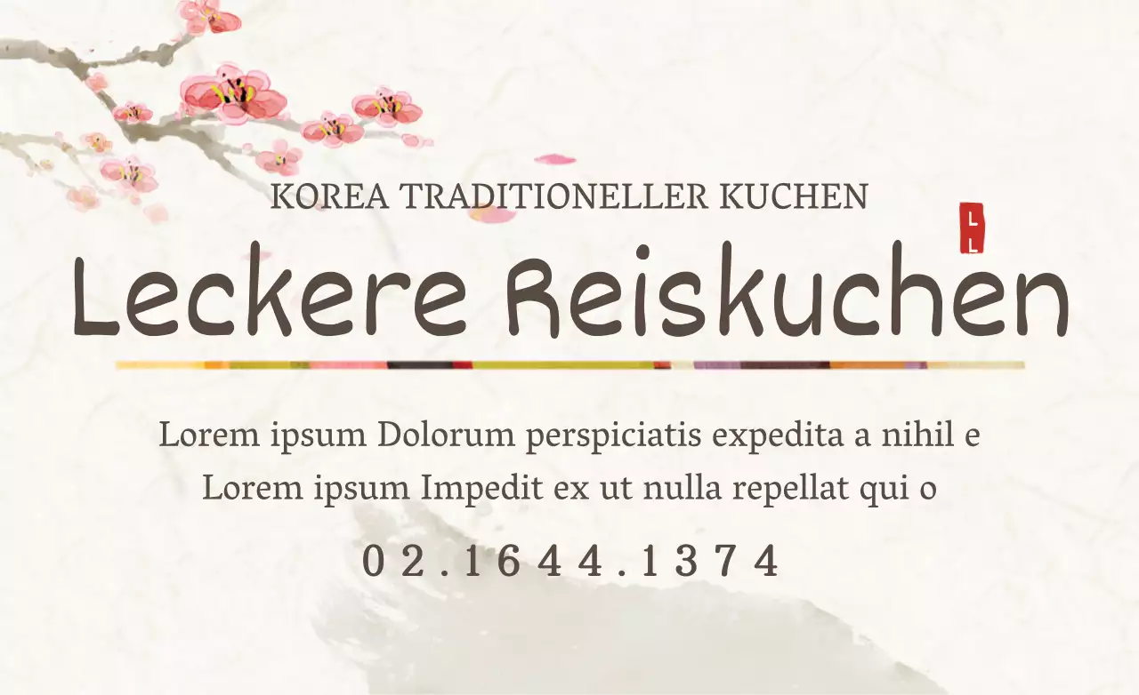 Gerüchte über ein Reiskuchengeschäft