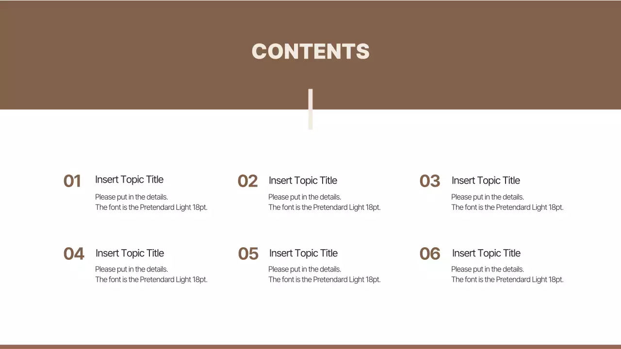 A brown, simple presentation for case study presentations