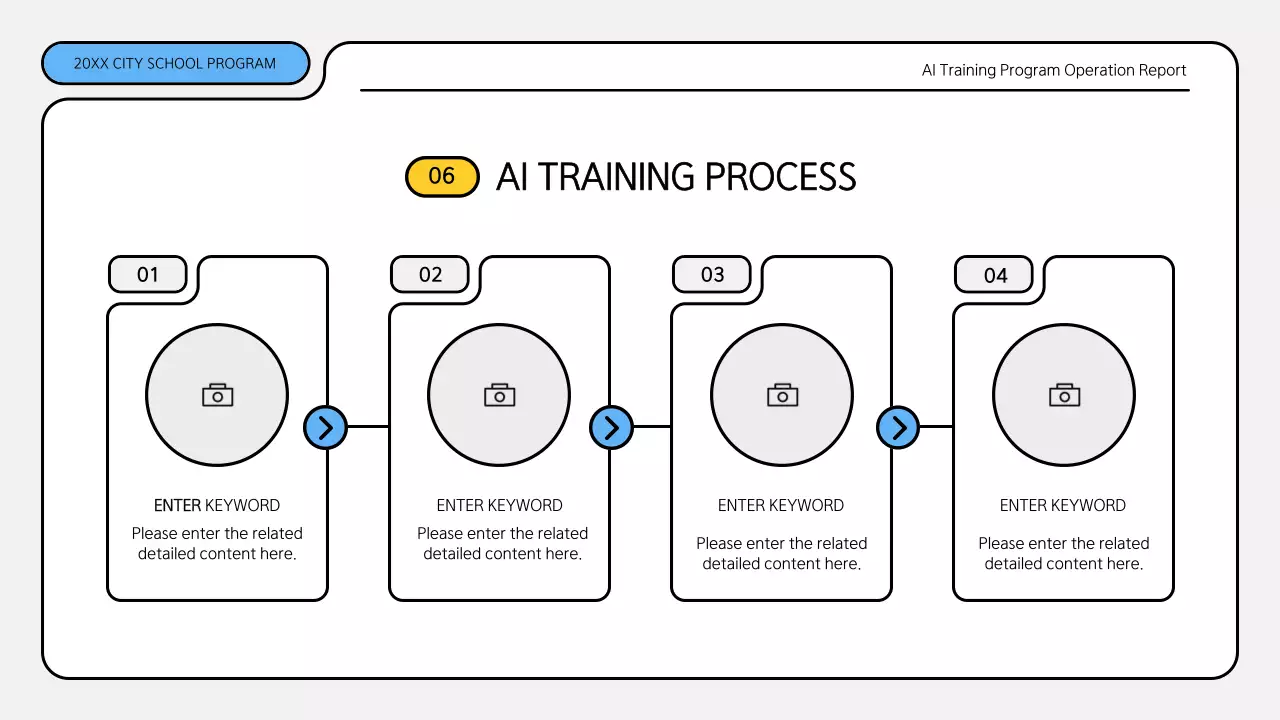 White Modern Ai Report Document Presentation