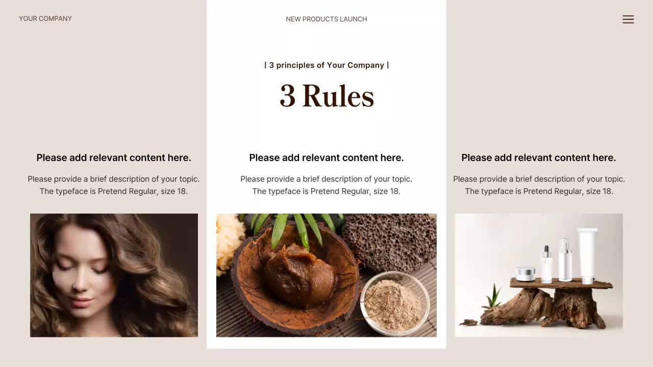 Green Rustic Hair Promotion Presentation