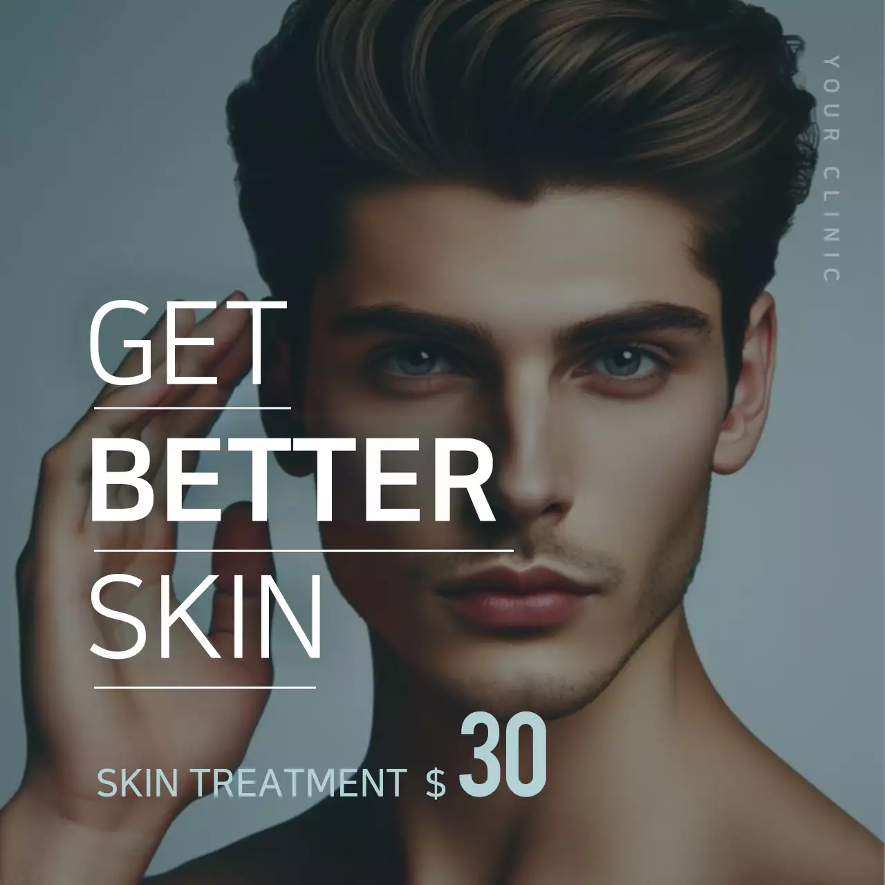 Pink Modern Plastic Surgery Advertisement Instagram Post