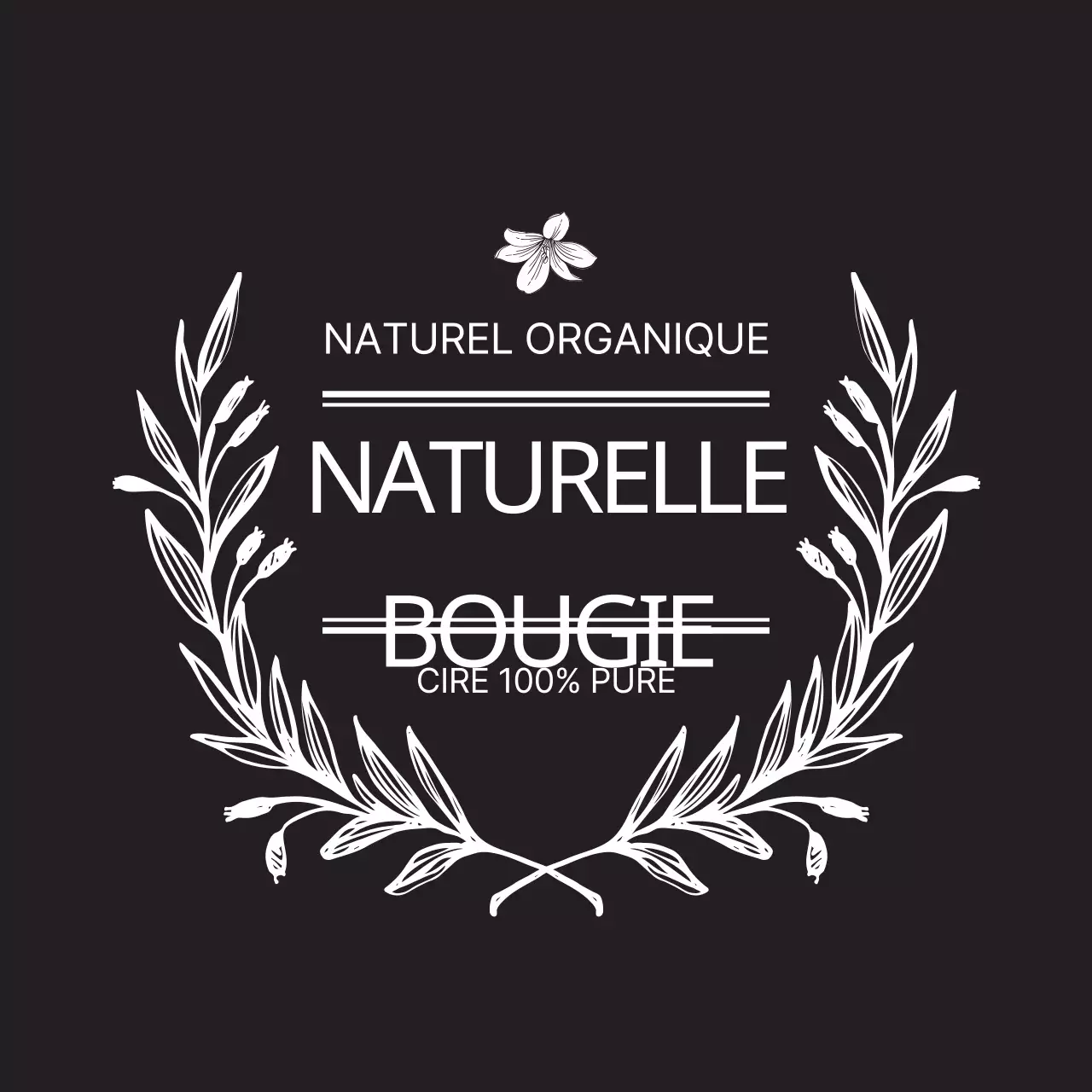 BOUGIE NATURELLE
