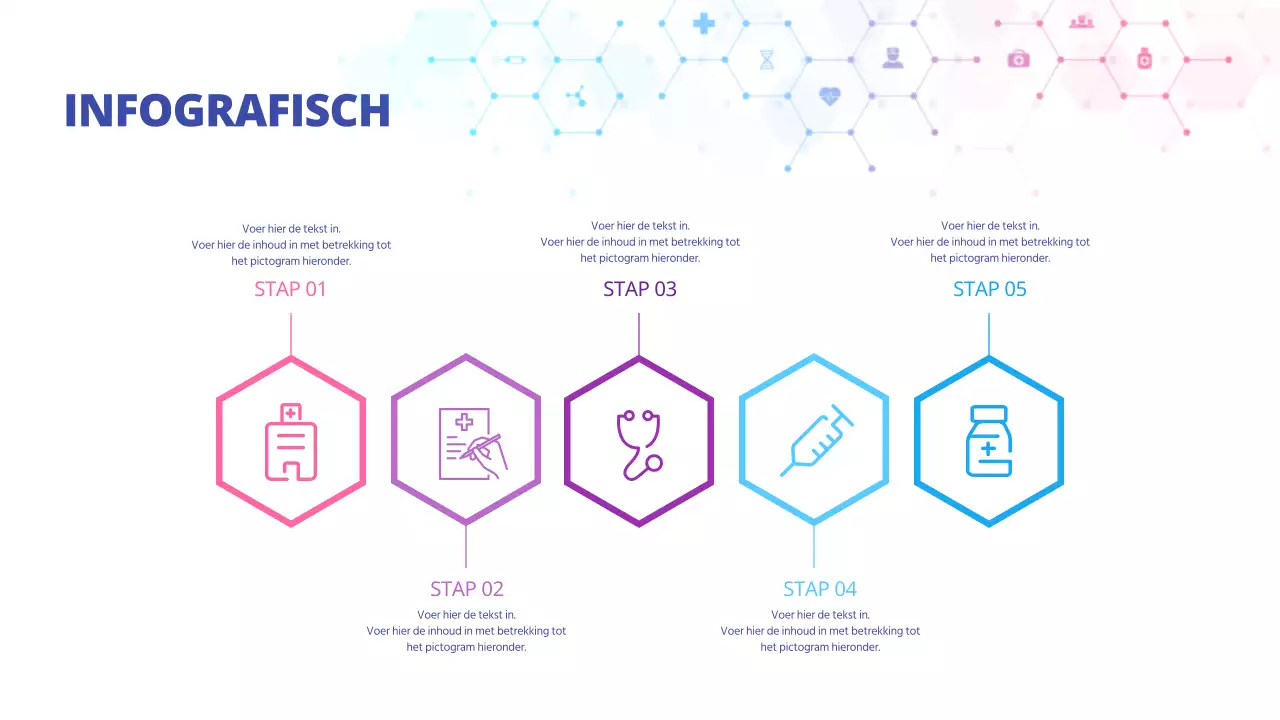 Routeplan ziekenhuiszorg Infographic Medische voorgeschiedenis